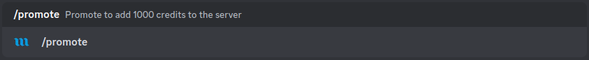 Discord Promote Command
